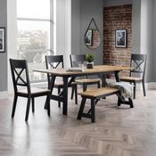 Hockley Dining Set - Table 1 Hockley Bench and 4 Chairs image