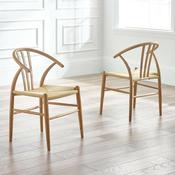Symi Set of 2 Dining Chairs - painted image