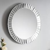 Sonata 60cm Round Wall Mirror - Bevelled Glass Finish image