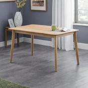 Boden 118cm Oak Dining Table - 6 Seater Kitchen Table image