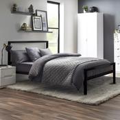 Soto Metal Black Bed Frame image