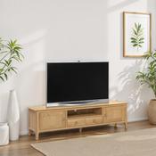 Cotswold 180cm Oak TV Unit - Fits up to 65 inch TV image