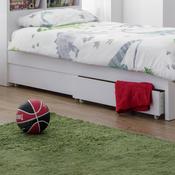 Manhattan Underbed Drawers (Set Of 2) 47.5cm - White High Gloss