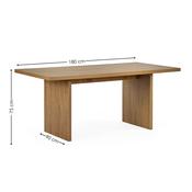 Julian Bowen 4 Seater Dining Set - PaintedPower coated Table and Chairs image