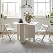 Gatan Small Gateleg Dining Table With 2 Chairs image