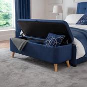 Astrid Linen Storage Bench - Colour Options
