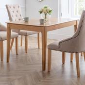 Cotswold 180cm Oak Dining Table - 6 Seater Kitchen Table image