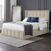 Gatsby Storage Ottoman Cream Bed Frame image