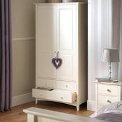 Cameo Combination Wardrobe 94cm - Stone White image