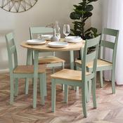Linwood 4 Seater Dining Set - Painted Table and Chairs