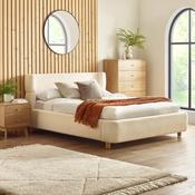 Oberon Cream Bed Frame image