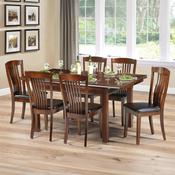 Canterbury 6 Seater Dining Set - Mahogany Table and Chairs image