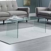 Amalfi 100cm Clear Coffee Table - Living Room Table image