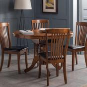 Canterbury 120cm Mahogany Dining Table - 6 Seater Kitchen Table image