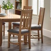 Mallory Set of 2 Dining Chairs - Oak image