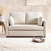 Ottilie 2 Seater Chenille Sofa - Natural Living Room Seating image