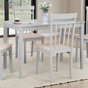 Taku 114cm Grey Dining Table - Kitchen Dining Table image
