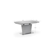 Como High Gloss Dining Table 1 Luxe High Bench and 2 Luxe Chairs image