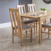 Cotswold Set of 2 Dining Chairs - Oak image