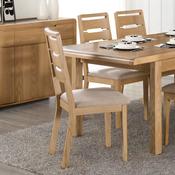 Curve Set of 2 Dining Chairs - Oak image