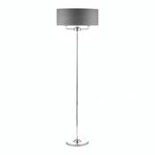 Highclere 3 Floor Light - Nickel &amp; Charcoal image