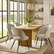 Arundel 6 Seater Dining Set - Painted Table and Chairs image