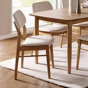 Theia Set of 2 Dining Chairs - Viola Oak image