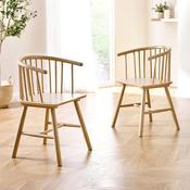 Kaito Set of 2 Dining Chairs - painted image