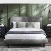Hannah Fabric Grey Bed Frame image