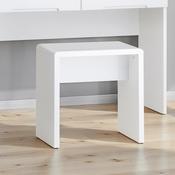 Manhattan Dressing Stool 45cm - High Gloss White