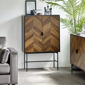 Alvin 80cm Painted Shoe Cabinet - Hallway Storage image