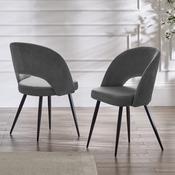 Ella Set of 2 Dining Chairs - Onyx image