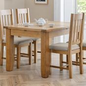 Astoria 180cm Oak Dining Table - 6 Seater Kitchen Table image