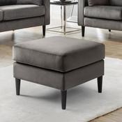 Hayward 67cm Grey Fabric Footstool image