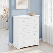 Radley 4 Drawer Chest of Drawers 85cm - Surf White image