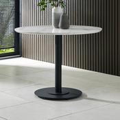 Luca 100cm Marble Effect Dining Table - 4 Seater Kitchen Table image