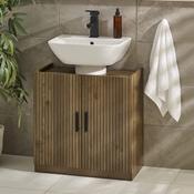 Hampshire 60cm Bathroom Storage Cabinet - Textured Melamine image