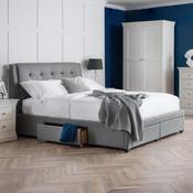 Fullerton Fabric Storage Bed Frame with 4 Drawers image