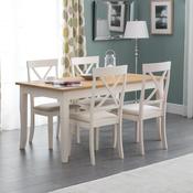 Davenport and Rectangular Dining Table and 4 Davenport Chairs image