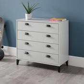 Lakers Locker 4 Drawer Chest of Drawers 84cm - Grey &amp; Black image