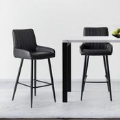 Soho Antique Black Bar Stool - Kitchen Counter Seating image