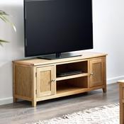 Mallory 127cm Oak TV Unit - Fits up to 65 inch TV image