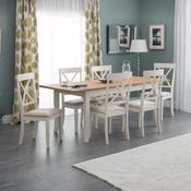 Davenport and Rectangular Dining Table and 6 Davenport Chairs image
