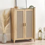 Sydney 120cm Oak Shoe Cabinet - Hallway Storage image