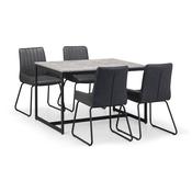 Staten Dining Set - Table and 4 Soho Chairs image