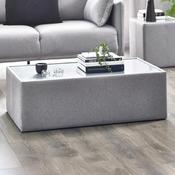 Rohe 110cm Platinum Coffee Table - Living Room Table image
