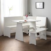 Newport Dining Set - Surf White Table and Chairs image