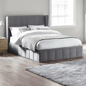 Katie Ottoman Storage Grey Bed Frame image