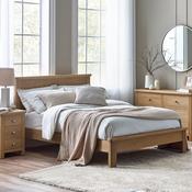 Memphis Oak Effect Bed Frame image