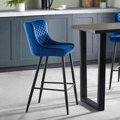 Luxe Velvet Bar Stool image
